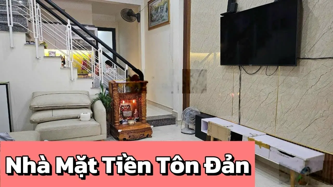 Bán Nhà Mặt Tiền Tôn Đản Thích Hợp Kinh Doanh Buôn Bán