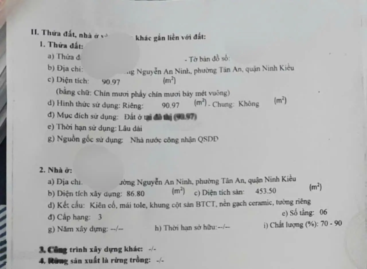 Cần bán khách sạn đang hoạt động 16P đang kinh doanh, mặt tiền Nguyễn An Ninh, Q Ninh Kiều