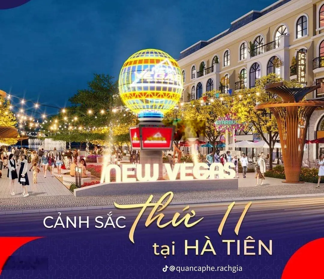 Bán biệt thự đẹp tại New Vegas Hà Tiên, 4,2 tỷ, 75m2, 5PN, 6WC