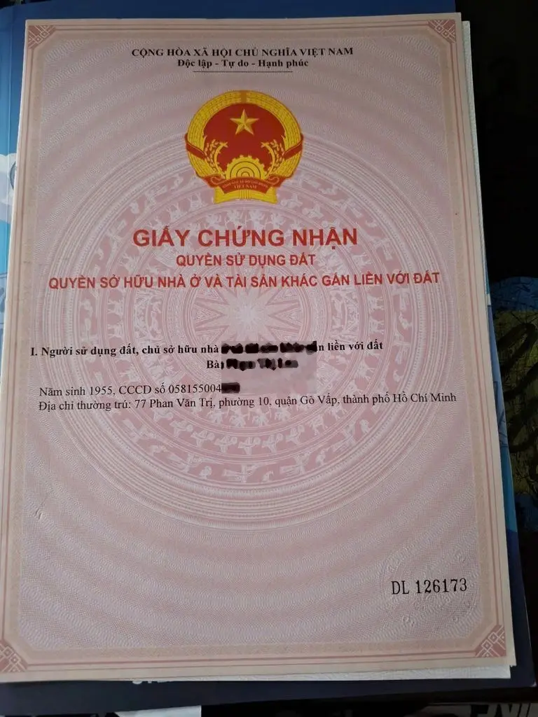 Đất thổ cư mặt tiền đường Ngô Quyền