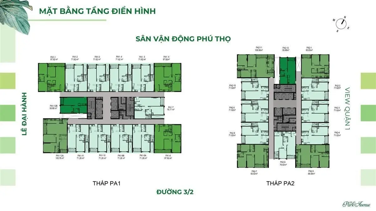 Flashdeal 3PN (86m2) ban công Đông Nam, tầng trung, giá bán 6,2 tỷ đã bao gồm VAT. 0909 750 ***