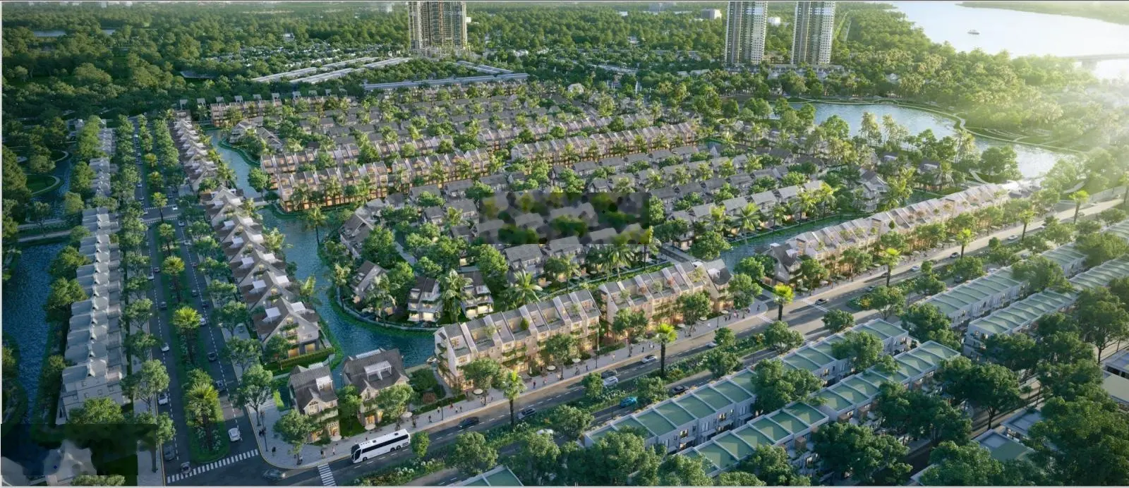 Căn góc biệt thự đảo hướng Đông Nam - Eco Central Park. CK 10% - HTLS 30 tháng. Chỉ từ 12 tỷ