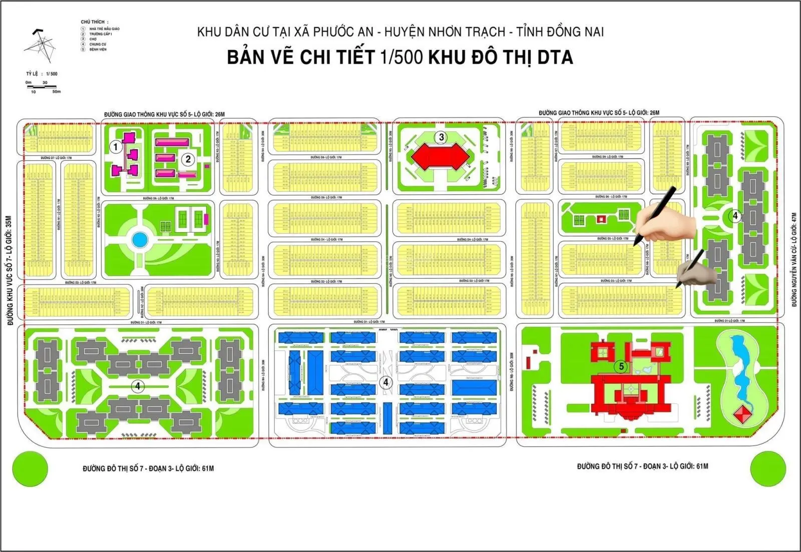 Cần bán căn góc DTA diện tích 154m2 - 170m2