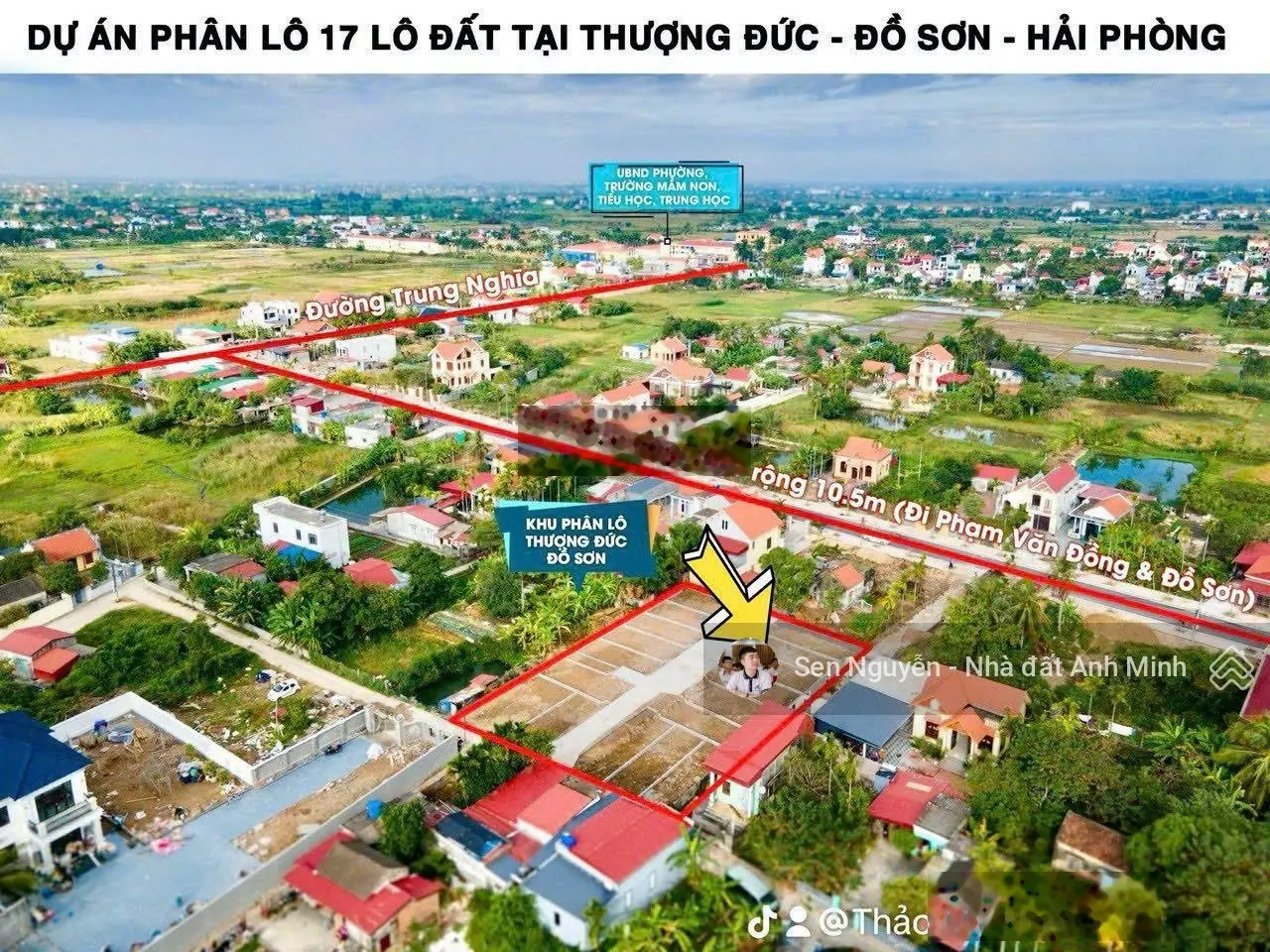 Lô đất nhỏ xinh - giá đầu tư tại khu vực Minh Đức - Đồ Sơn