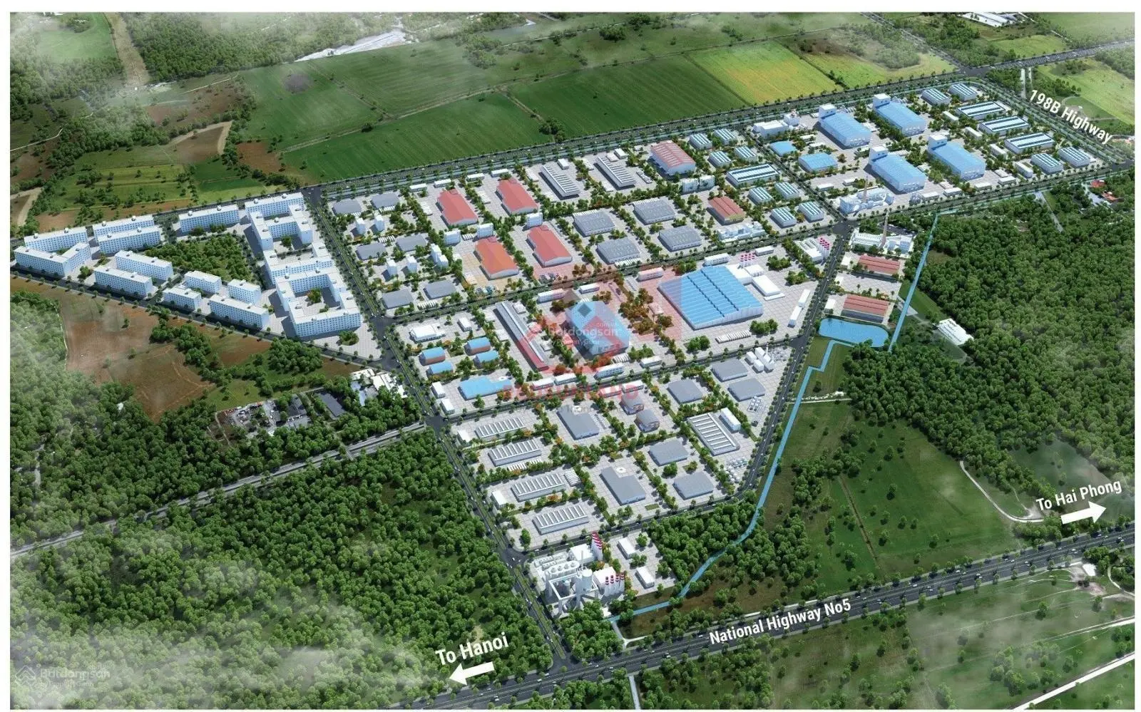 Bán lô đất hiếm 5000m2 trong khu công nghiệp tại hưng Yên - Giá chỉ 3.000.000đ/m2