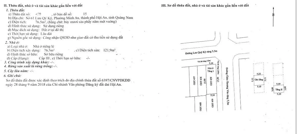 Cần bán nhà 2 MT Phố Cổ Lưu Quý Kỳ, DT 76.5m2. Giá 10 tỷ giá bán nhanh