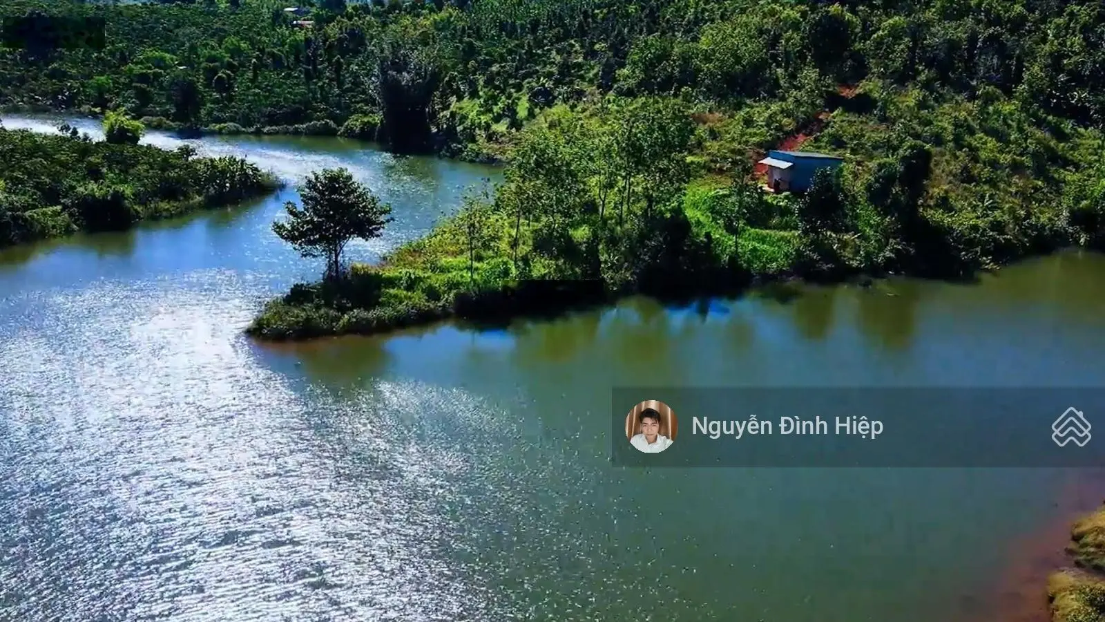 Bán 1,2ha đất view hồ bán đảo, Đăk Nia, TP Gia Nghĩa, giá 2.2 tỷ