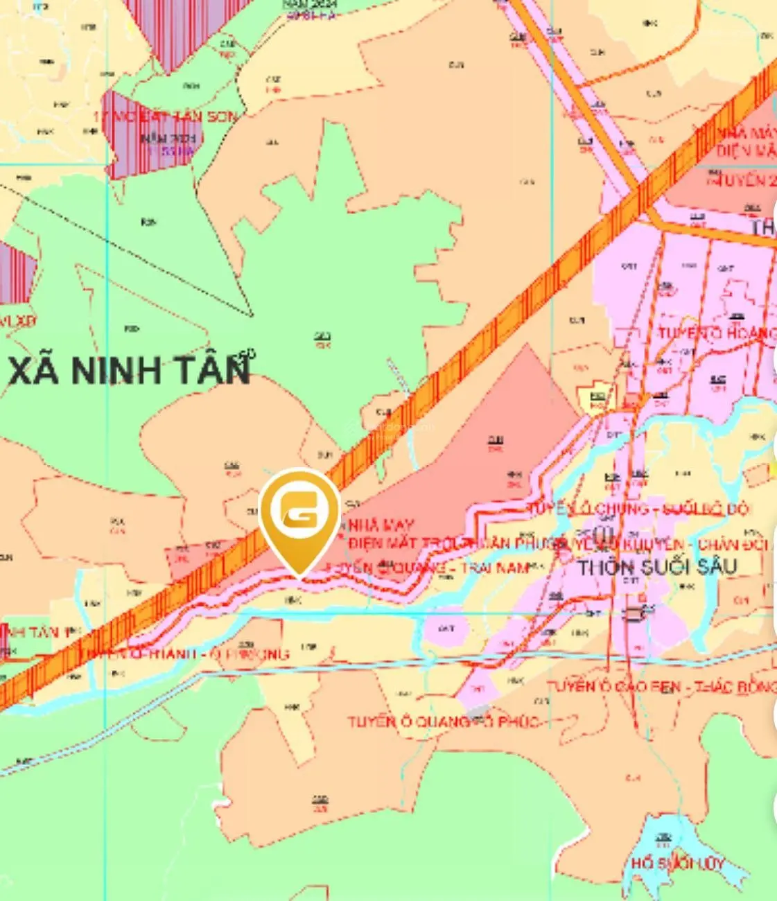 Bán 31,7ha đường cao tốc Bắc Nam qua đất. Thôn Suối Sâu, Xã Ninh Tân, Thị xã Ninh Hoà