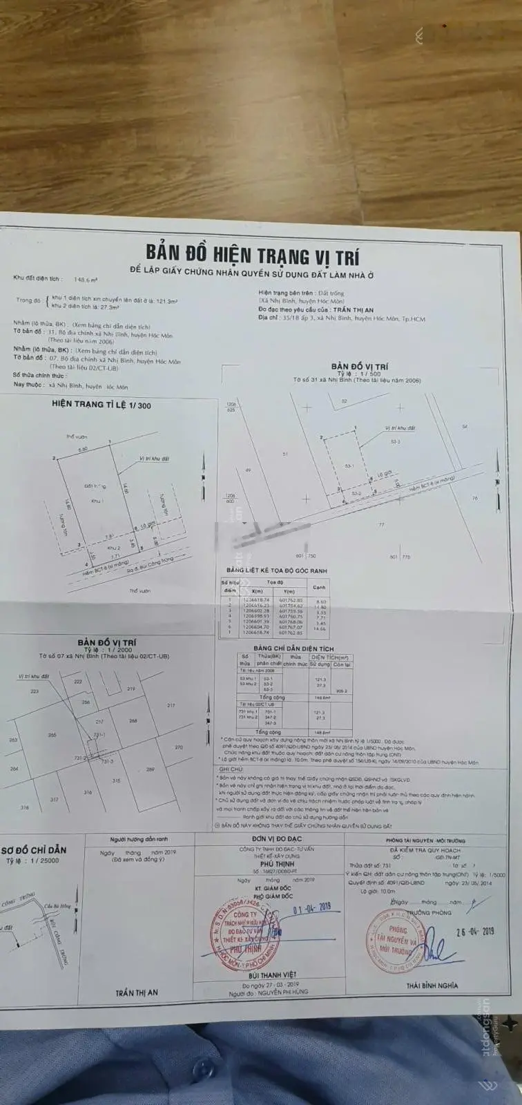 Đất Nhị Bình 14, DT: 150m2 thổ cư, sổ hồng riêng, cách bùi công trừng khoảng 200m. giá chỉ 2.9 tỷ