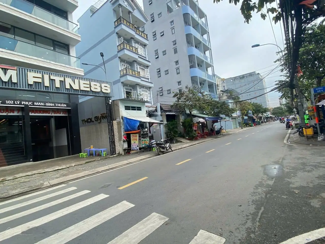 Building mặt tiền Lý Phục Man, Bình Thuận, Q 7. 12x32m DTCN 394.5m2, 1 hầm 6 tầng thang máy 76 tỷ