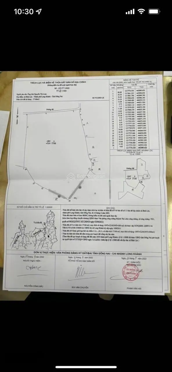 Chủ ngộp ngân hàng - Long Khánh, Đồng Nai - khu đất nghĩ dưỡng, trồng cây - 17.166 m2 - 17 tỷ