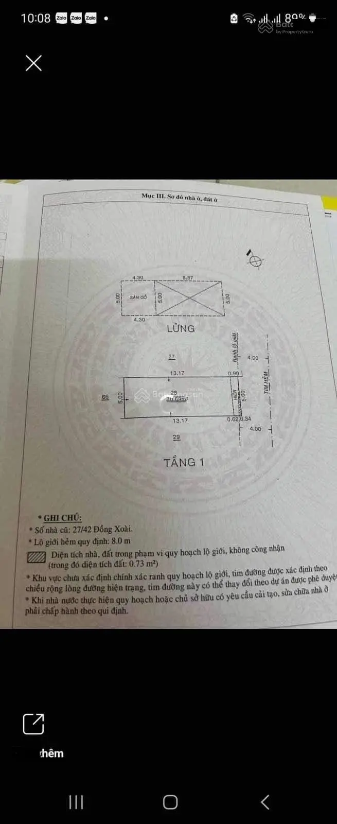 Bán nhà mặt phố Hoàng Hoa Thám, Ngang 5 M, 10,2 tỷ, 70m2, 2PN, 2WC Đang Cho Thuê 25 tr