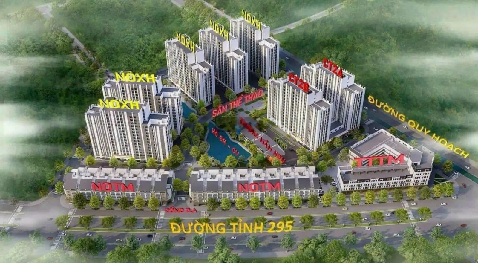 Bán căn hộ góc 49,6 m văn phú tầng cao CT2B Yên Phong