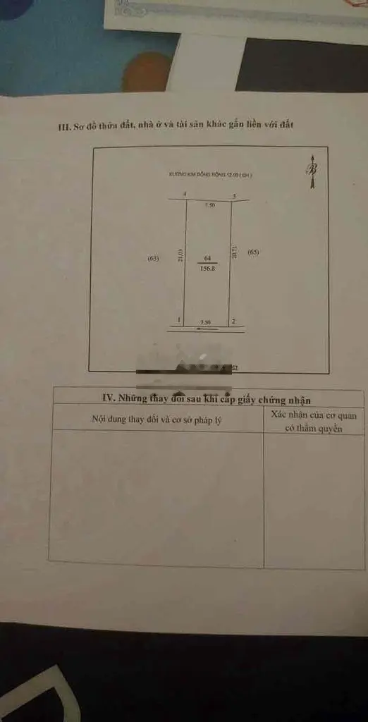 Chính chủ cần bán nhà mặt đường Kim Đồng