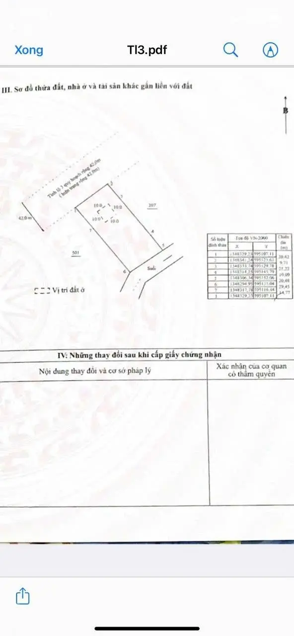 Bán đất MT, Tỉnh lộ 3, Phước Đồng, Nha Trang, DT 912,6m2, ngang 20 m, đường 42 m - giá 5,8 tỷ