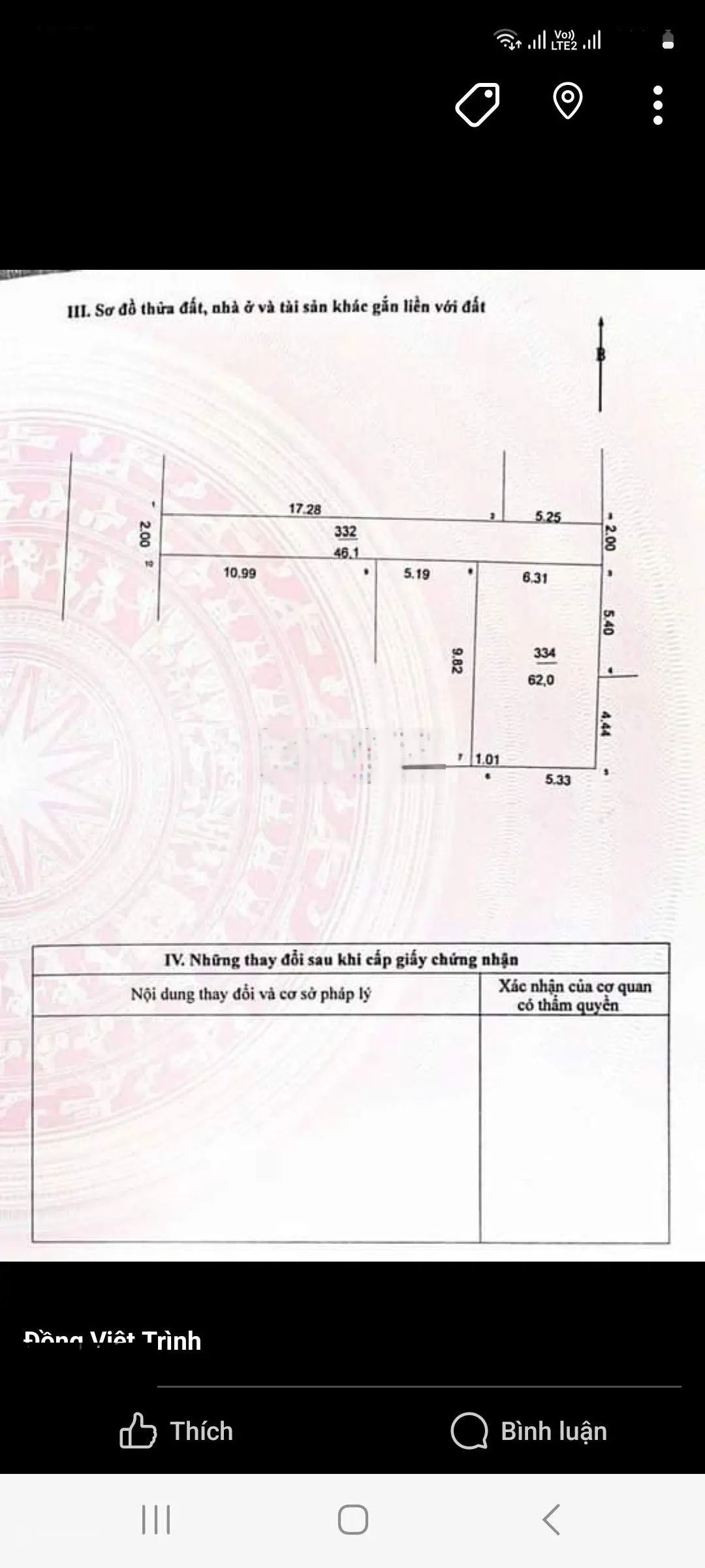 Bán đất Hạ Thái, Duyên Thái _62m2_ ô tô đỗ gần_ 3.1 tỷ