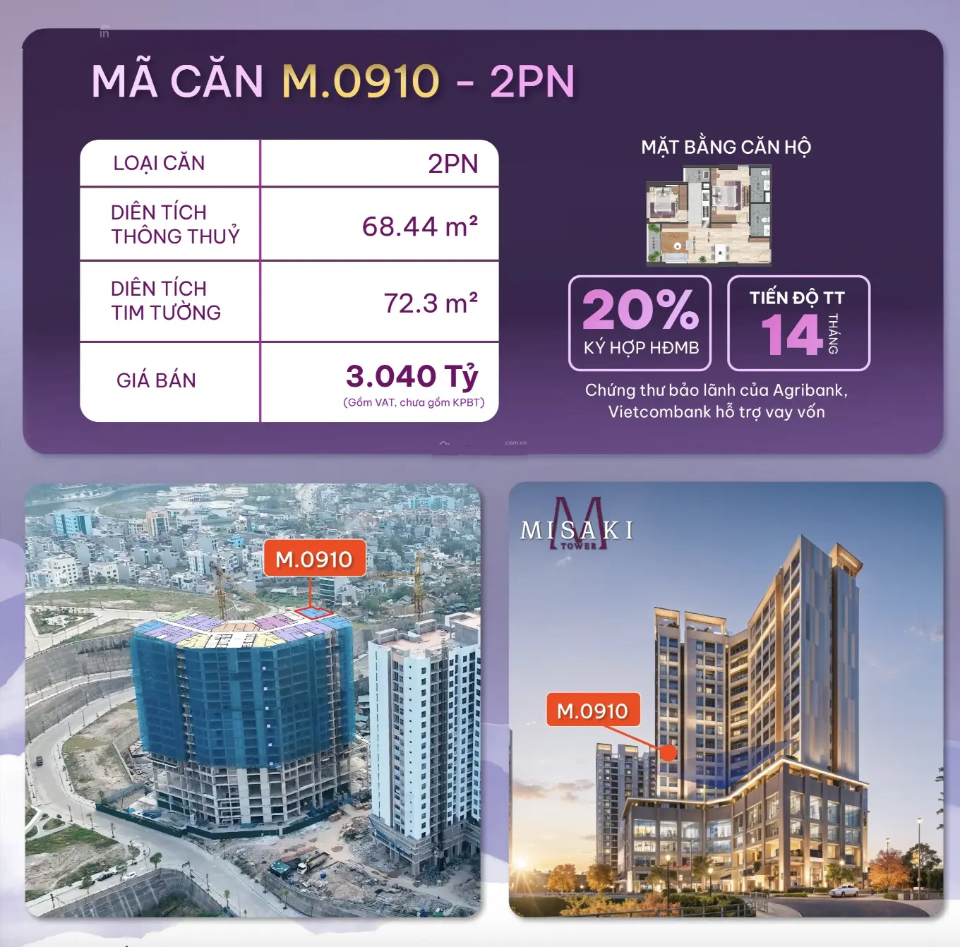 Bán căn hộ cao cấp misaki tower hạ long, vị trí trung tâm phong cách nhật, tầm view trọn vịnh!