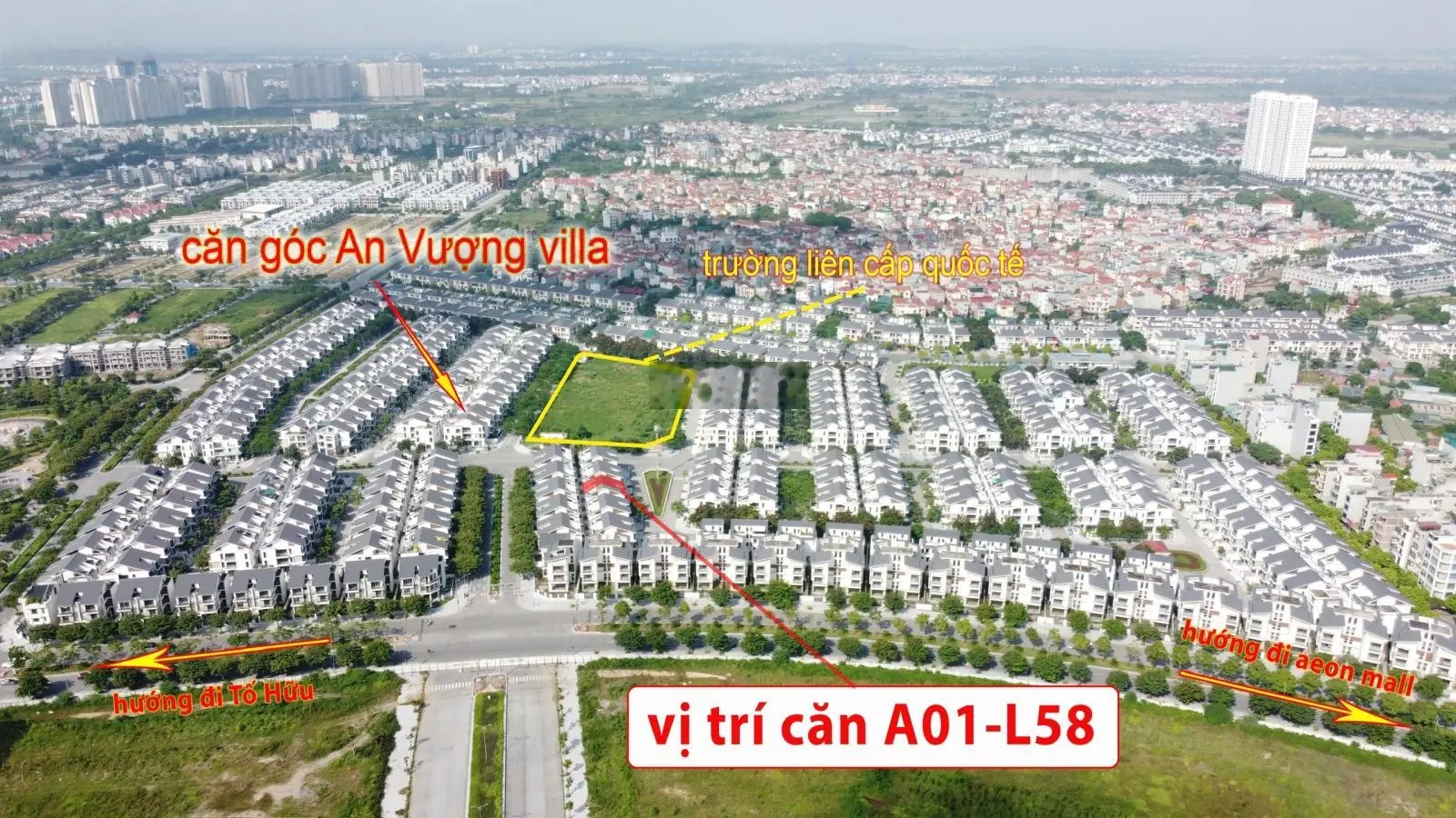 Bán biệt thự An Vượng Villa, Tố Hữu, Dương Nội, Hà Đông, 200m2, giá sập sàn - hỏa tốc