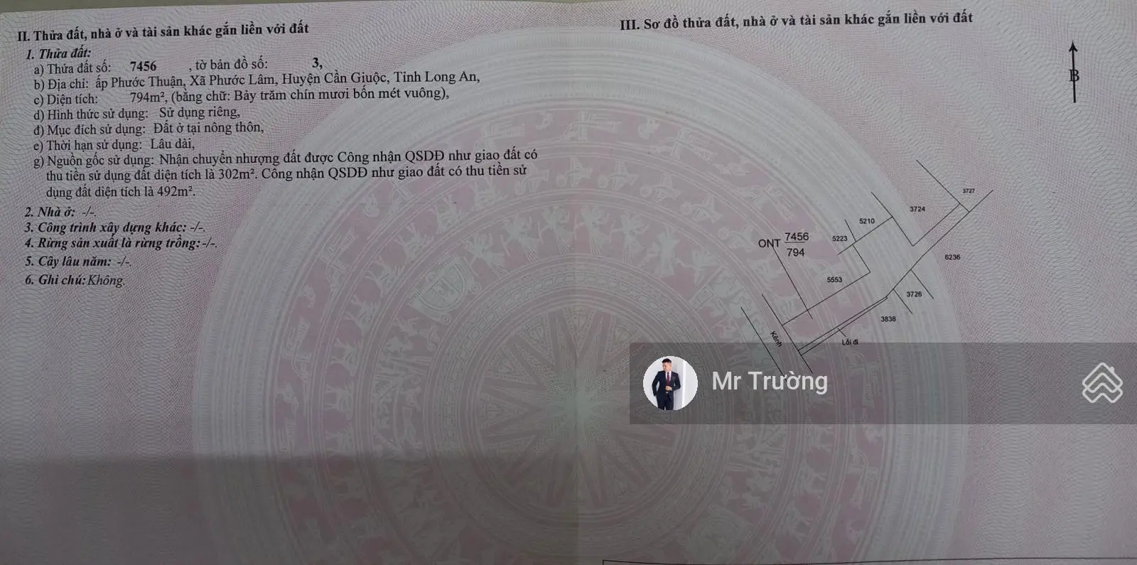 Chủ ngộp bán lô đất thổ giá rẻ như cho, mặt tiền Nguyễn Thị Sáng, DT: 700m2 thổ, giá: 2.1 tỷ, SHR