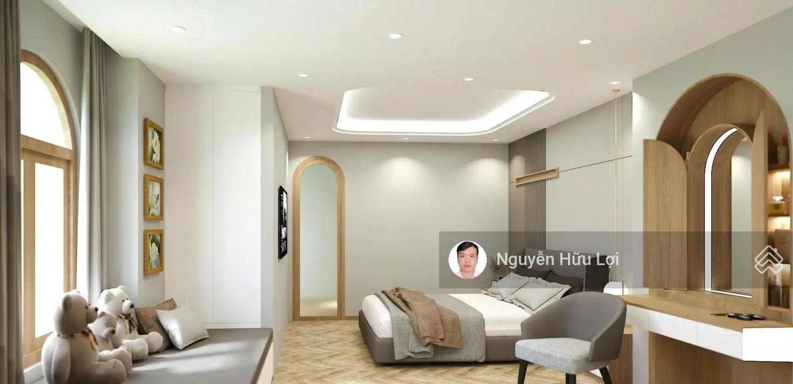 Nhà đường Đinh Tiên Hoàng, Hải Châu. 3 tầng villa mini hiện đại, nội thất mới dọn vào ở ngay