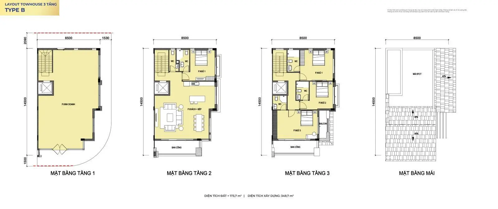 Giảm ngay 1 tỷ bán nhà phố 3 tầng ven sông Hàn - hướng Đông mát mẻ - tổ hợp cao cấp sun group