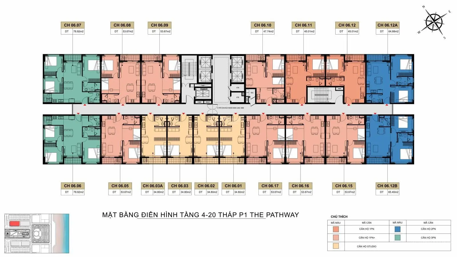 Cần bán gấp căn studio tầng 15 The Pathway Sun Group Sầm Sơn, sổ đỏ lâu dài