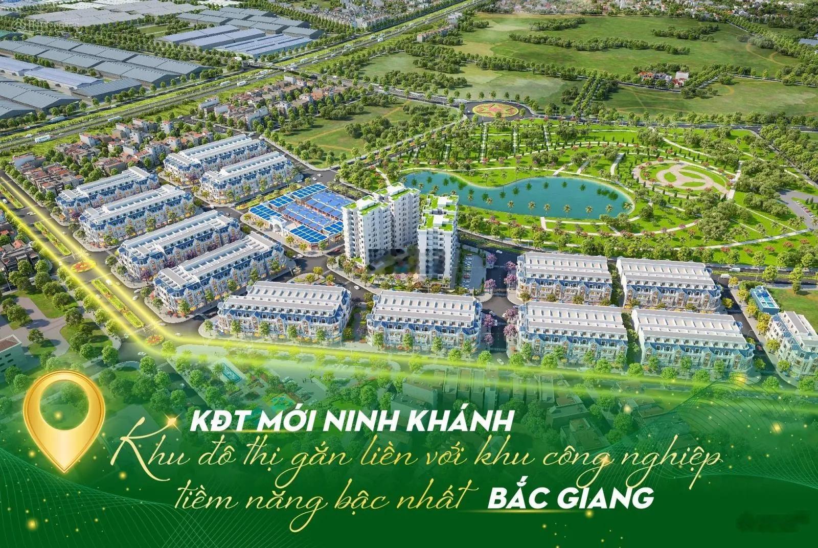 Bán các suất ngoại giao đã có sổ đỏ KĐT mới Ninh Khánh (80-90m2) - Việt Yên giá rẻ nhất thị trường