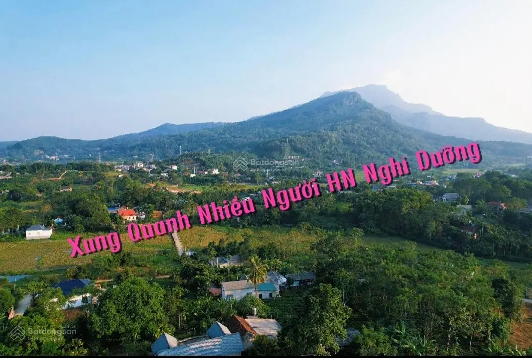 Quần Thể Người Hà Nội Nghỉ Dưỡng, Vuông Vắn Đẹp Nhất Khu, Chè Xanh Mát, View Núi Ba Vì0903 455 ***