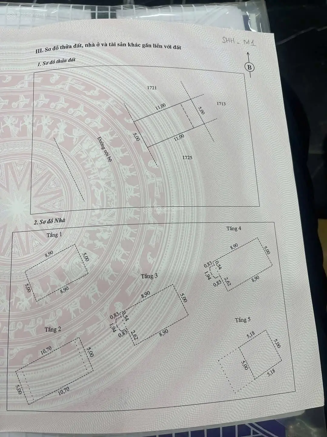 Bán gấp căn sao biển 55m hoàn thiện 5 tầng - lh:0904.968.333