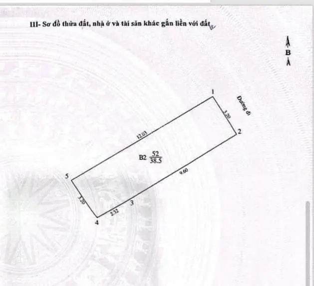 Chính chủ bán nhà phố 8/3 39m2 3 tầng giá 6,85 tỷ