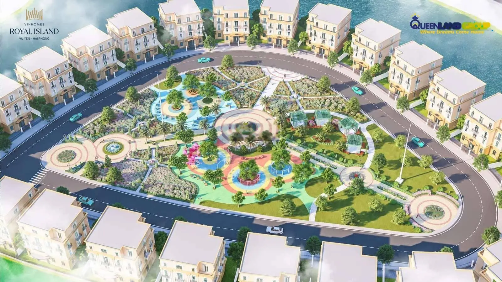 Biệt thự dát vàng mà giá 13,6 tỷ dự án Vinhomes Royal Island