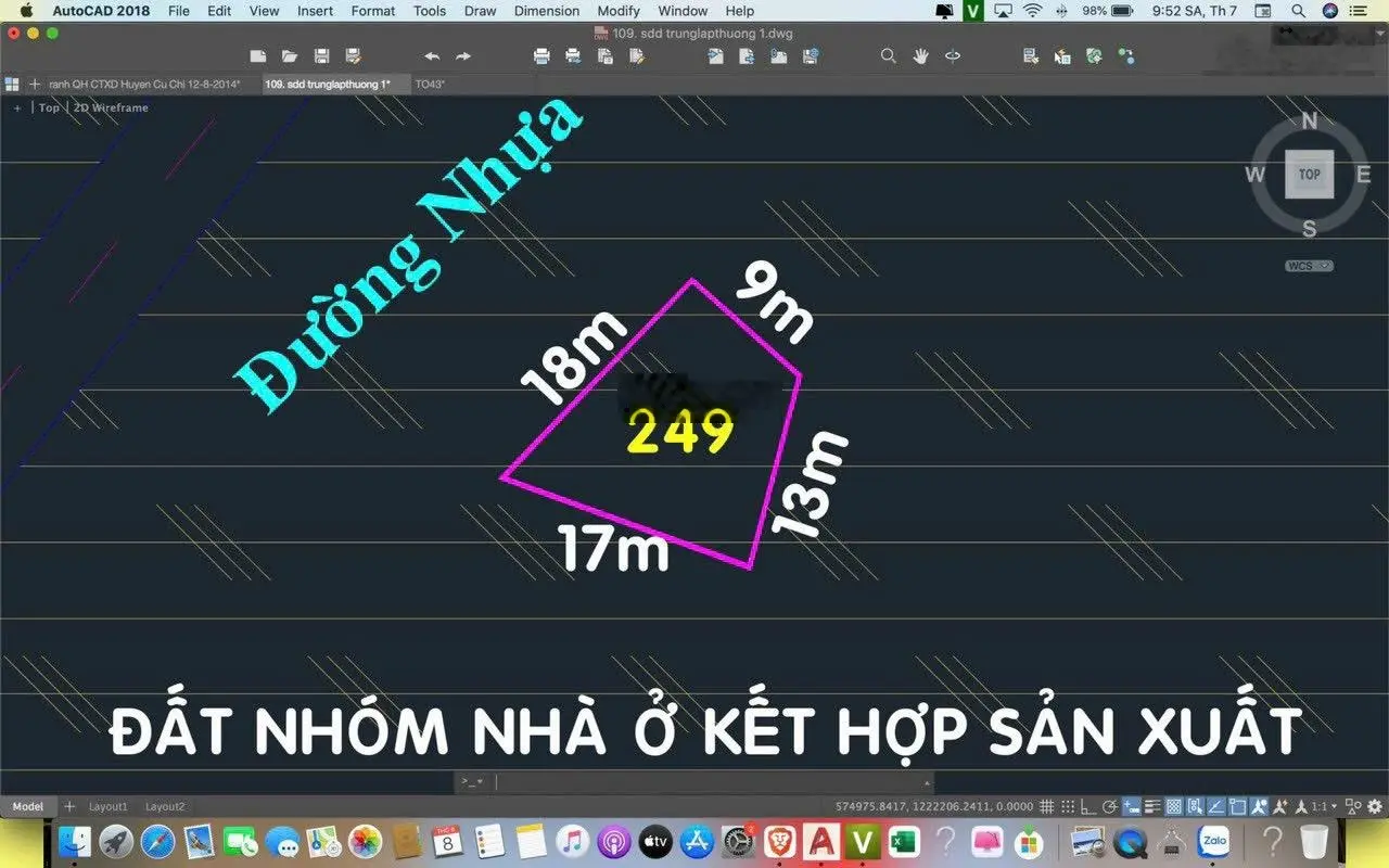 Ngộp bank bán gấp đất MT Nguyễn Thị Náo DT:17*16m=191m2 thổ cư 108m2 giá chỉ 1tỷ5 ( rẻ hơn lô 5m )