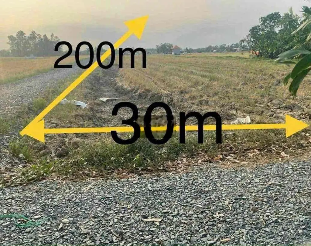 200m NGANG mặt tiền….chỉ có 6tỷ…. 200m x 29m ……có bán lẻ 70m