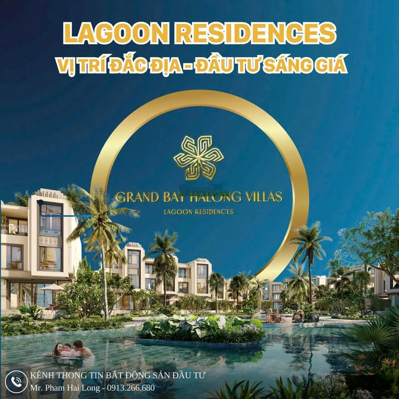 Bán biệt thự mặt biển Hạ Long Lagoon Residences CK lên đến 18% sở hữu lâu dài miễn p dịch vụ 10 năm