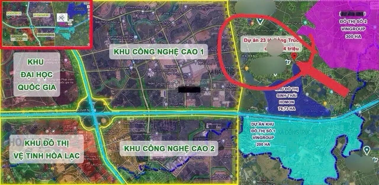 Chỉ 3 tỷ đất Đồng Trúc sát đại lộ Thăng Long, gần đường liên xã đang mở 17m, 15 phút ra CNC