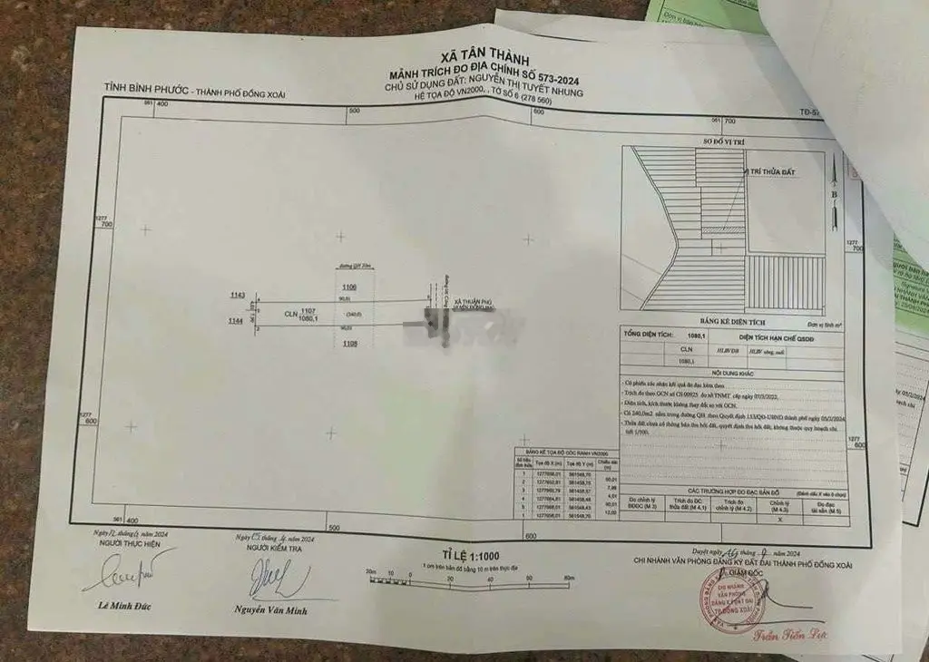 Cần tiền bán gấp lô đất hơn ngàn m² giữ đất có con đường 20M rất đẹp