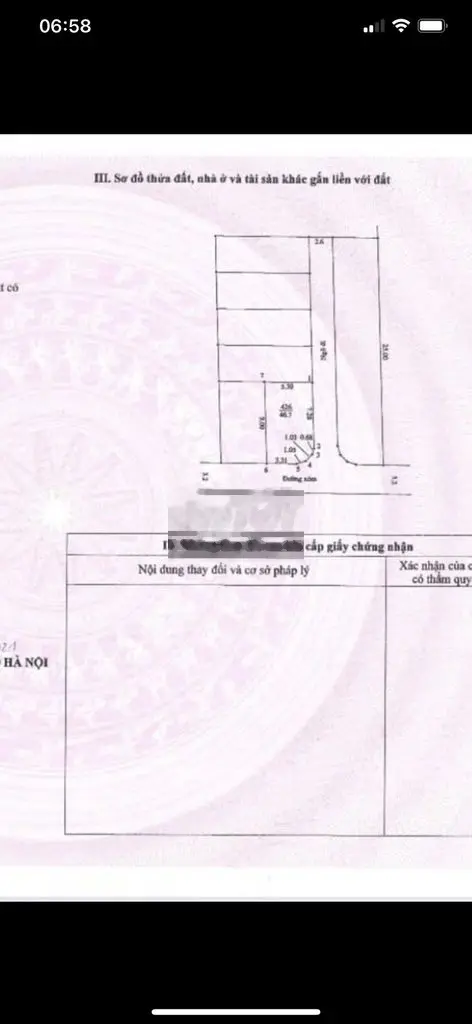 46,7m lô góc hai mặt tiền đường ô tô đỗ cửa