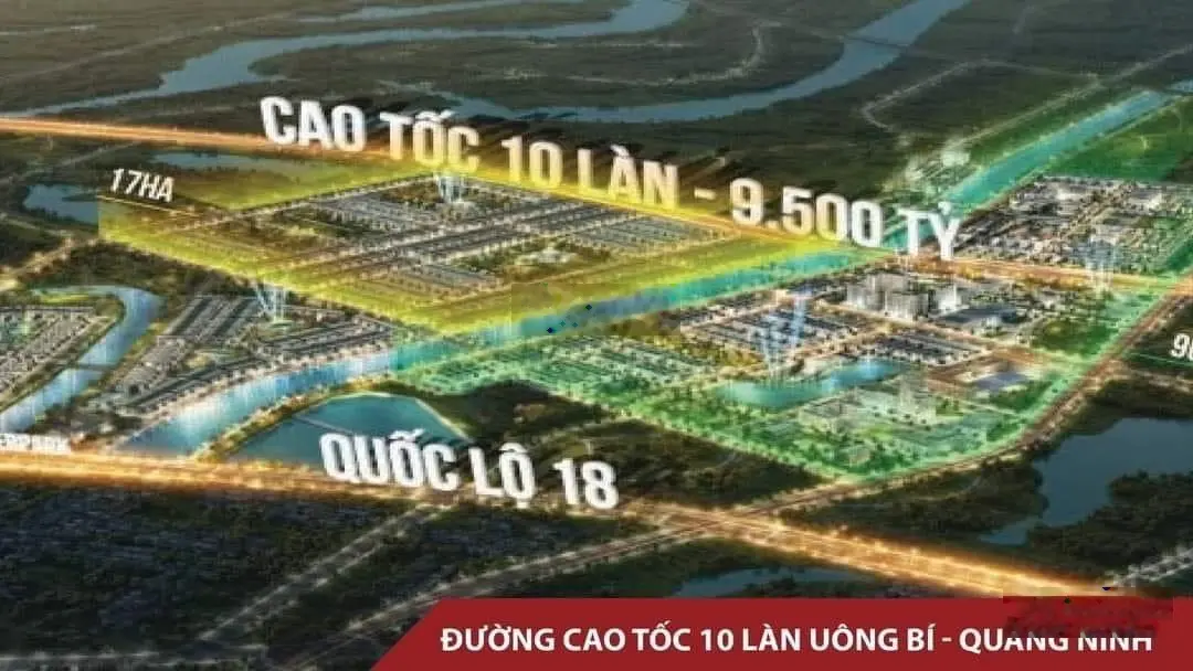 Bán đất tại Khu đô thị Licogi 18.1, Uông Bí, Quảng Ninh. Diện tích 100m2