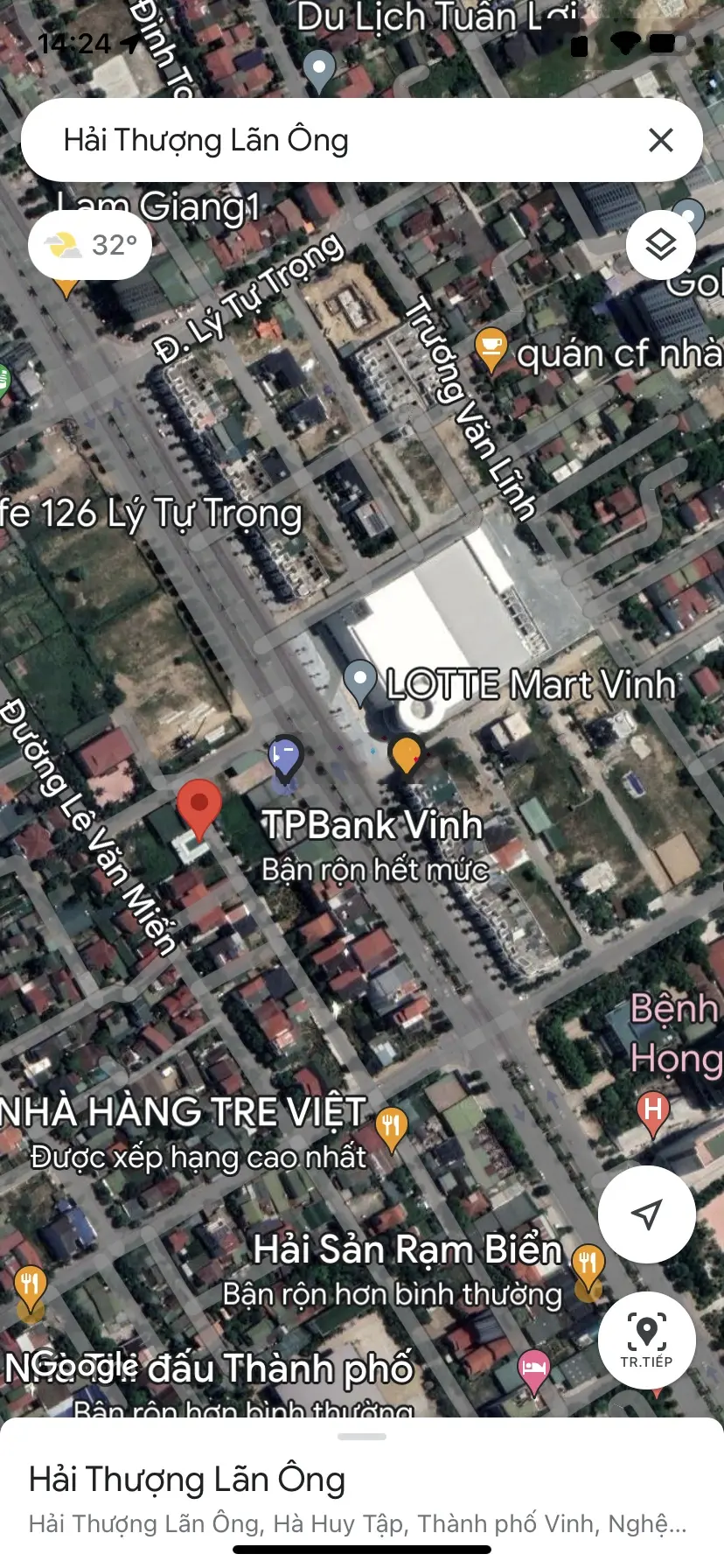 Bán đất biệt thự đối diện Lotte Mart lối 2 đường Lê Nin rộng 16,5m ngang siêu đẹp