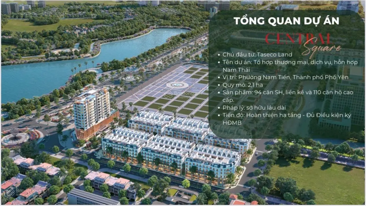 Cần bán suất ngoại giao Central Square. Thái Nguyên. Giá rẻ nhất thị trường