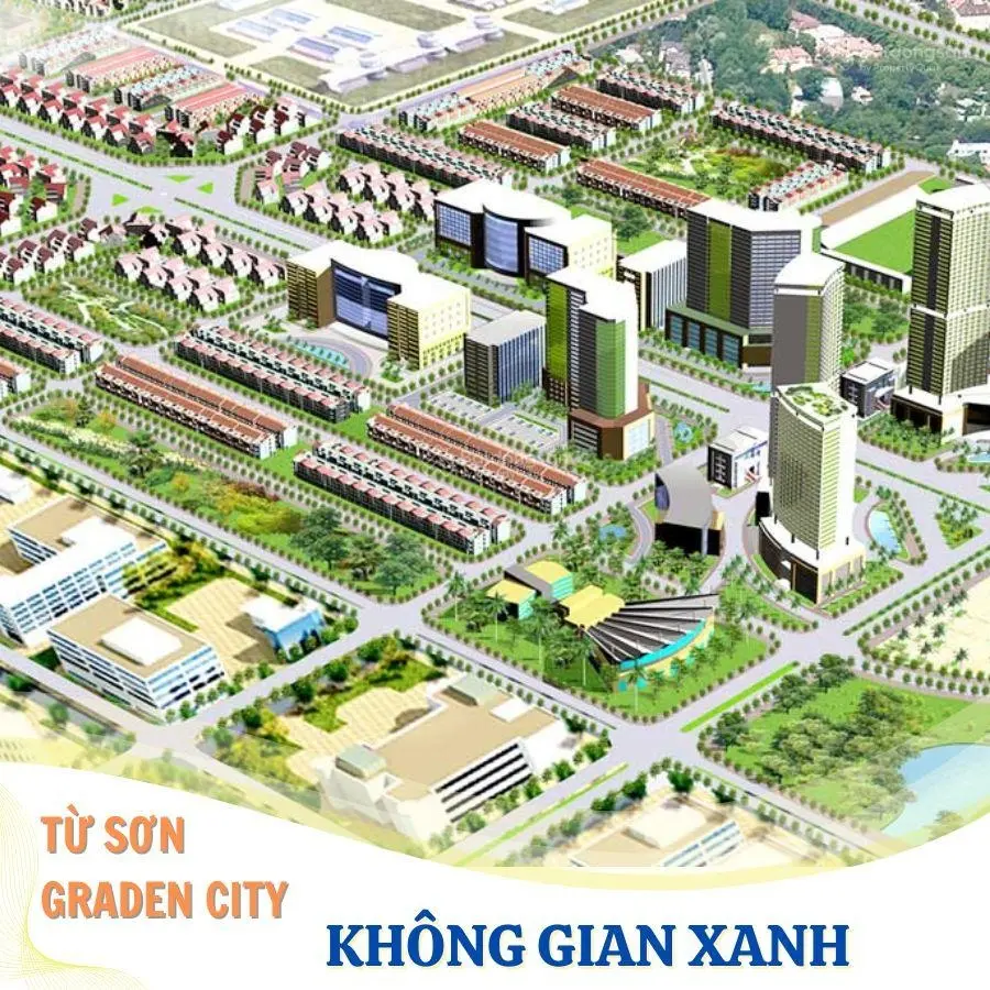 Mở bán giai đoạn 2 đất nền: Shophouse, liền kề, biệt thự - dự án Từ Sơn Garden City Đồng Kỵ