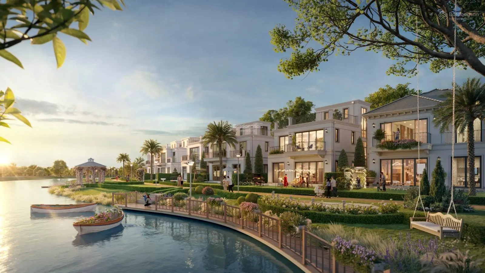 Nam Long mở bán giỏ hàng biệt thự The Aqua và Park Village diện tích 225m2 1200m2