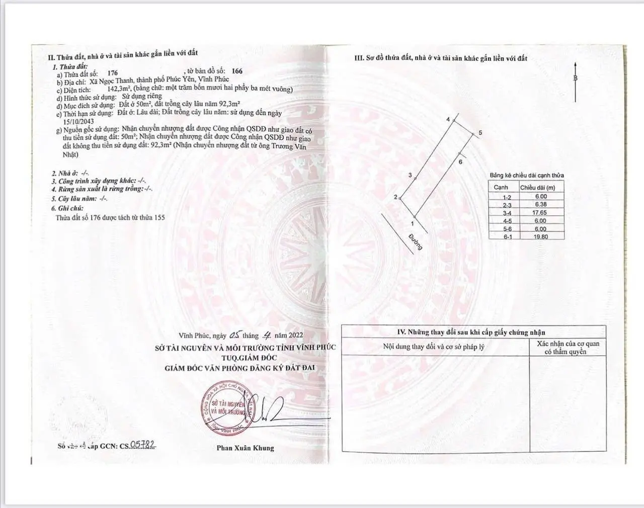 Bán nhanh 142m ngay chân dốc dự án - Thung Lũng Thanh Xuân - Ngọc Thanh, giá cắt lỗ sâu