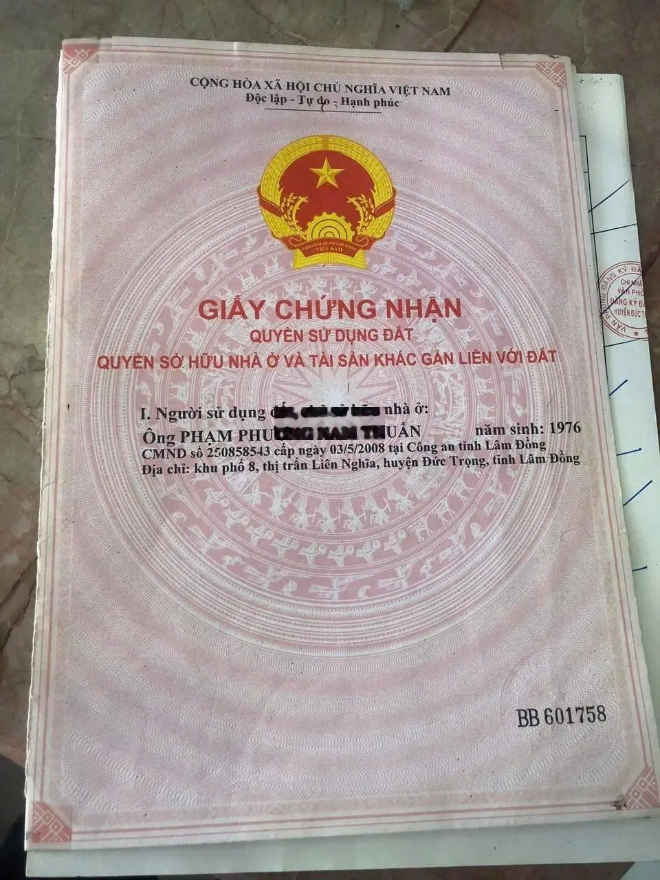 Chính chủ cần bán nhà cấp 4 ở Liên Nghĩa, Đức Trọng, Lâm Đồng. Nhà ngang 5,1m, dài 34m