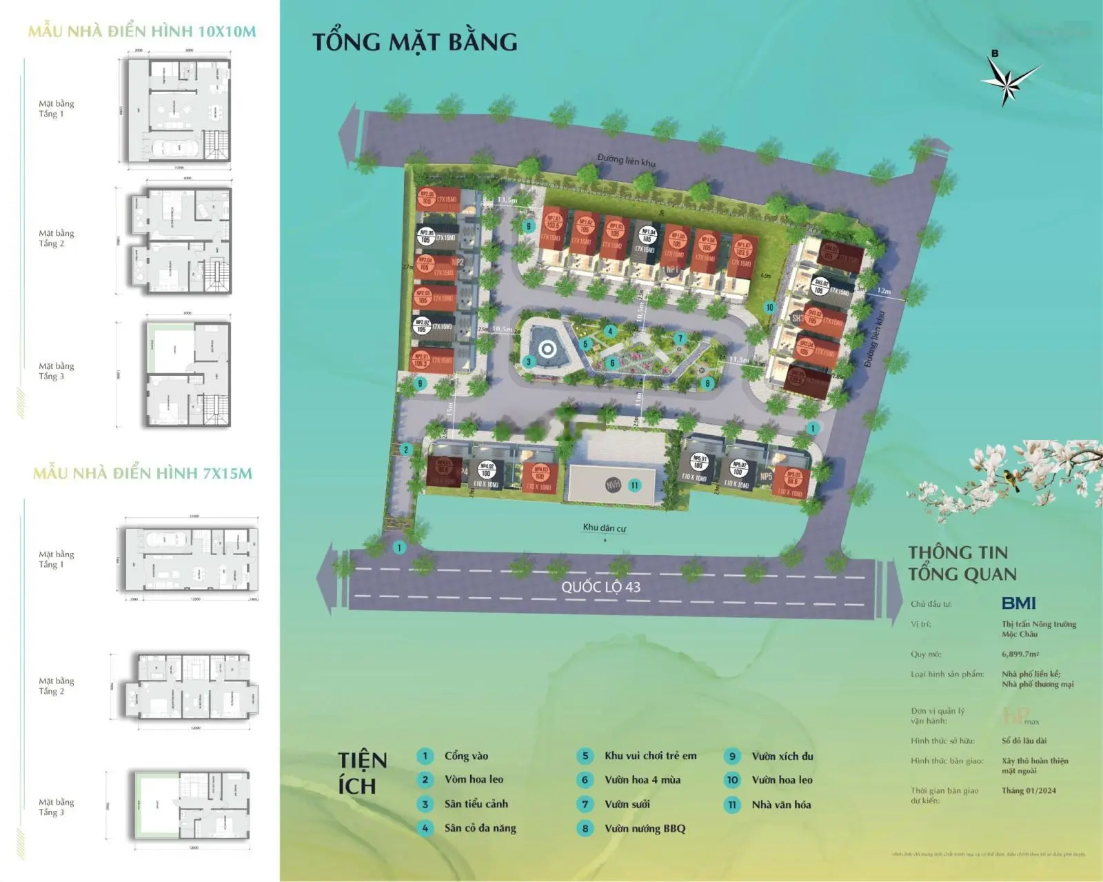 Bán biệt thự vườn Mộc Châu Central Hill