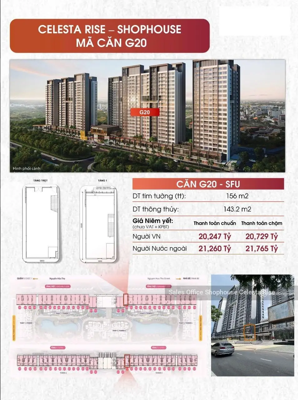 GH độc quyền 7 căn hộ mặt tiền (shophouse) Celesta Rise - mua và ký HĐMB trực tiếp CĐT Keepelland