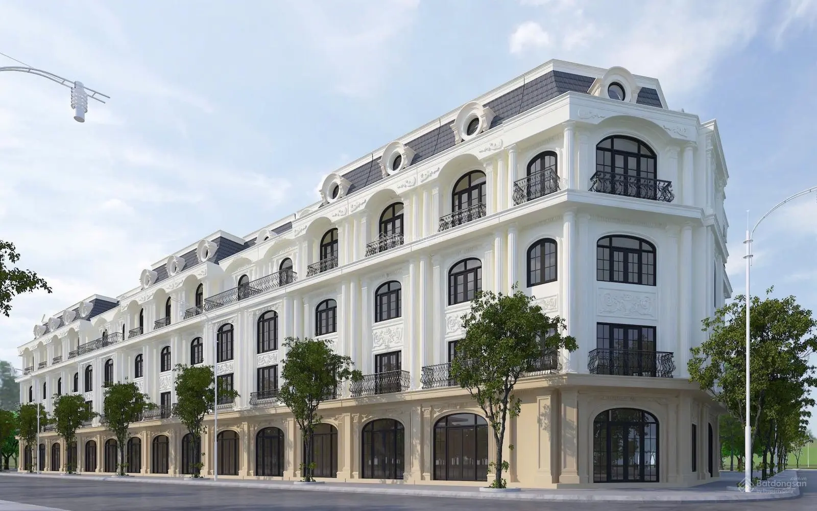 Shophouse dự án The Center Thuận Thành Bắc Ninh mặt đường Quốc Lộ 38 đầu tư giá 5 tỷ, 75m2, 5 tầng