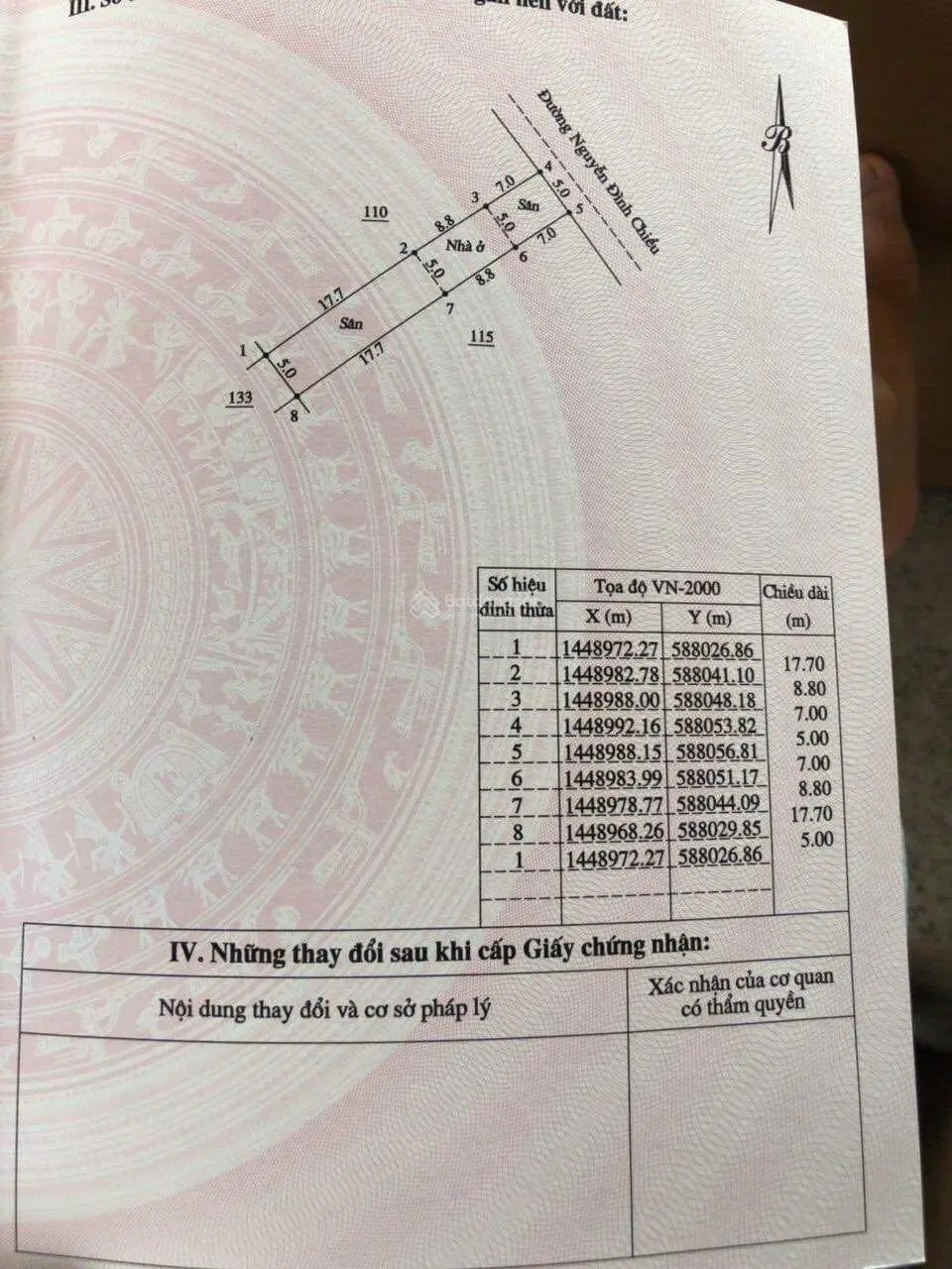 Bán đất chính chủ tại 63 Nguyễn Đình Chiểu - Tuy Hòa