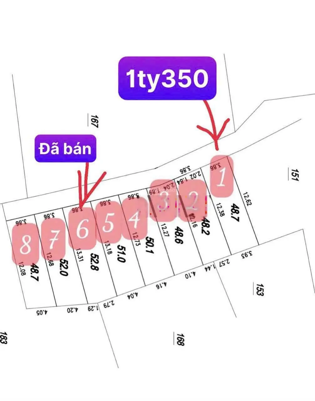 Chỉ 1,350 tỷ có ngay 48,7m2 đất sổ đỏ gần Cụm công nghiệp 48ha Tân Ước Thanh Oai Hà Nội