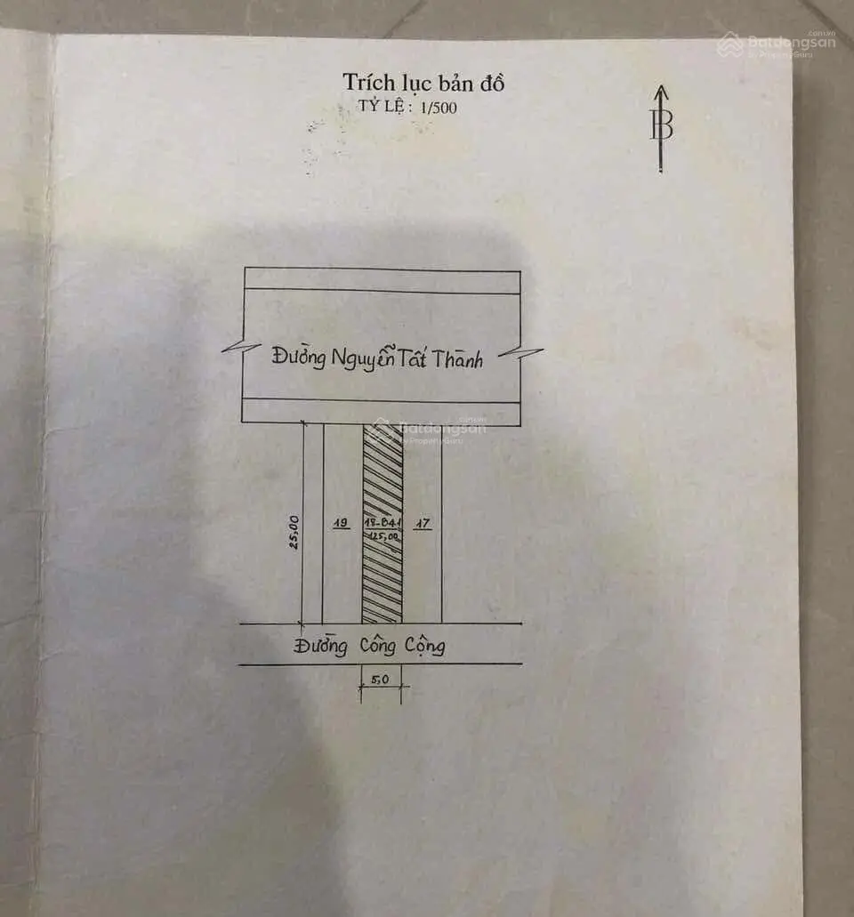 Bán 5 lô liền kề đường nguyễn tất thành, gần tôn thất đạm